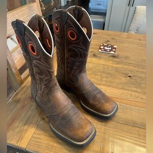 Justin’s Silver Saddle Vamp Western Boots